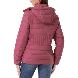 Chaqueta Acolchada Tejida para Mujer, Elegante, Transpirable, de Secado Rápido, con Forro Suave y Agradable al Tacto, Cuello Alto para Invierno, para Todo el Día - Product Image 6