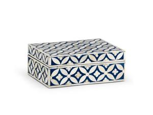 กล่องเก็บสลักลายกระดูกแบบโบราณกล่องออกแบบใหม่กล่องตกแต่งบ้านฝังกระดูกขายส่งจากอินเดีย - Product Image 4