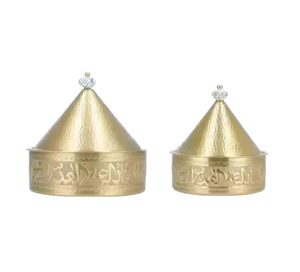 Chauffe-plats pour buffet en acier inoxydable minimaliste personnalisé Récipient rond 1L Plat à friture Casserole Pot Couvercle en métal Utilisation en cuisine - Product Image 1