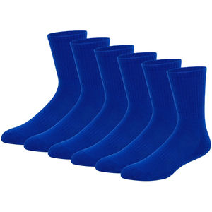 Chaussettes de sport personnalisées avec logo, haute qualité, OEM, chaussettes de performance en coton pour hommes, chaussettes de sport confortables et amortissantes pour la course à pied - Product Image 2