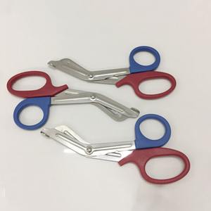 Ciseaux de gaze Emt ciseaux médicaux ciseaux de premiers soins extérieurs universels avec dent de scie ciseaux d'infirmière de pansement paramédical à domicile - Product Image 5