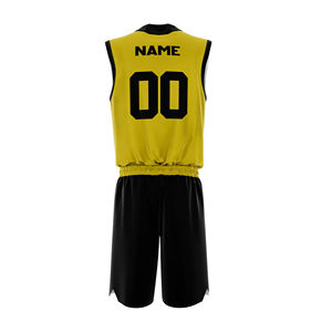 Shorts de basket-ball d'été Bsci respirants et confortables, maillot de basket-ball, vêtements de sport en polyester, uniforme de basket-ball unisexe, hommes OEM - Product Image 2