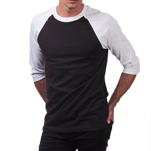 Camiseta de cuello redondo de algodón pesado High Street para hombre de calidad de primera clase Camiseta cepillada de manga larga en blanco personalizada - Product Image 3