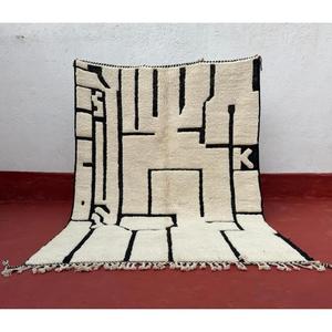 Alfombras marroquíes hechas a mano de lana, auténticas alfombras bereberes, lana natural, artesanía, personalizables en tamaño y colores, alta calidad - Product Image 2