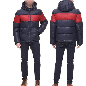 Chaqueta de invierno de burbujas de talla grande de alta calidad para hombre, nueva llegada, chaqueta de tela con cuello levantado y logotipo personalizado, precio - Product Image 6