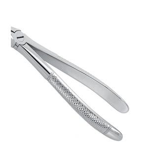 Forceps d'extraction dentaire pour adultes en acier inoxydable de qualité supérieure, modèle américain 46L, extraction manuelle des racines, poignée ergonomique, CE - Product Image 3
