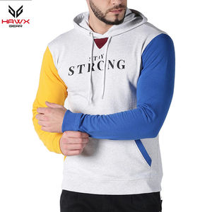 Sweat à capuche zippé pour hommes de haute qualité coton Polyester polaire hiver doublé haut à capuche meilleure vente conception à motif solide - Product Image 1