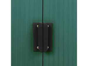 <span class=keywords><strong>RENO</strong></span> 7060 abri de jardin en métal avec abri en rondins 7.06M2 TOOL SHED OUTDOOR METAL STORE HOUSE 245x267 - Product Image 5