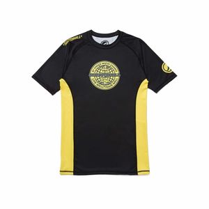 Personalizado BJJ Rash Guard Sublimación Rashguard Ropa deportiva Poliéster Adultos Sublimado personalizado Hombres Manga larga Rash Guard - Product Image 1