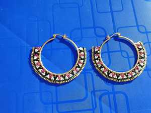 Boucles d'oreilles en perles de verre de couleur bleu ciel sur mesure pour les magasins d'accessoires de mode idéales pour la revente - Product Image 3