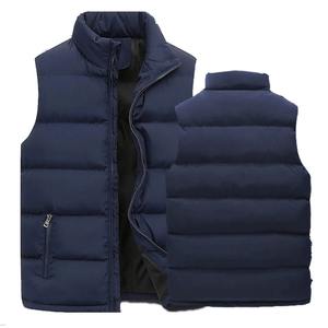 Chaleco Acolchado Unisex, Chaqueta sin Mangas Cálida para Invierno, Cortavientos con Cremallera, Cuello Redondo, Informal, Forro de Lana, Marca Personalizable - Product Image 5