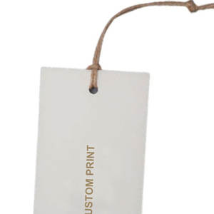 Etiquetas Colgantes de Papel con Recubrimiento Especial, Diseño Profesional, Ecológicas, de Alta Calidad, Impresión UV, Ligeras, Personalizadas para Ropa, Venta al Por Mayor 2026 - Product Image 5