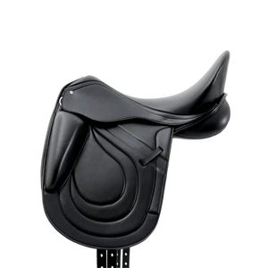 Selle d'équitation sans arbre en cuir de qualité supérieure 2025 Style occidental et anglais pour l'équitation - Product Image 6