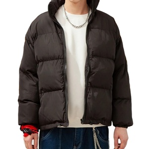 แจ็กเก็ตปลาปักเป้าคอตั้งสำหรับผู้ชายสไตล์ไฮสตรีท2025กันน้ำและน้ำหนักเบาสำหรับฤดูหนาวออกแบบได้ตามต้องการ - Product Image 1