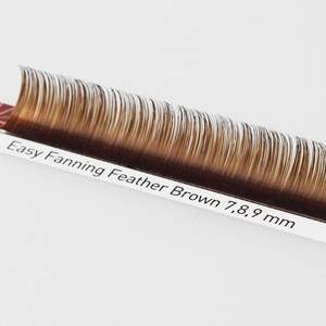 Cils en éventail Premium 0.07 Marron Easy Fanning Lash Feather - Product Image 6