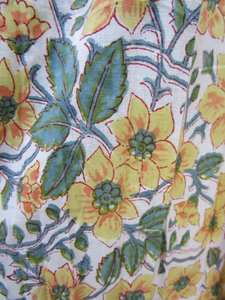 Kaftan de algodón hecho a mano Maxi vestido para mujer último diseño Floral ropa de playa Mini estilo corto con encaje decoración Botón Ajuste - Product Image 3