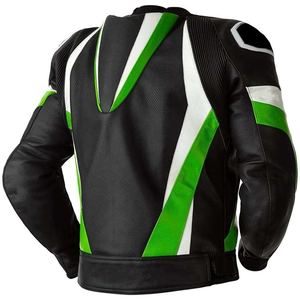 ชุดกีฬาแข่งรถมอเตอร์ครอสคุณภาพสูงสำหรับการขับขี่ในฤดูใบไม้ร่วง ระบายอากาศได้ดี กันน้ำ กันลม แจ็คเก็ตหนังทนไฟ - Product Image 4