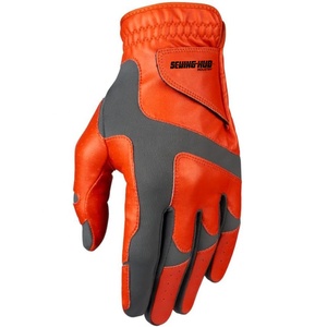 Vente directe d'usine Concevez votre propre logo en peau de mouton couleur Cabretta gant de golf respirant en cuir sport gants de golf personnalisés - Product Image 1