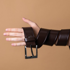 Ceinture de style décontracté de qualité supérieure pour hommes Akyol en gros d'usine avec boucle en alliage 4.5cm de largeur 110-135cm de longueur - Product Image 5