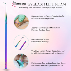 Separador de Pestañas de Marca Privada, Peine de Acero Inoxidable para Lifting de Pestañas, Herramienta Profesional de Belleza Antideslizante para Salón - Product Image 4