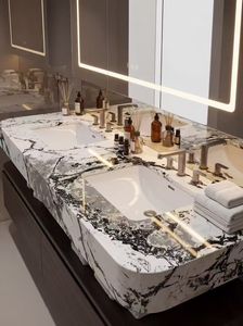 Table à manger en marbre noir et blanc personnalisée, comptoir de cuisine, dessus de vanité, marbre noir Napo leon, dîner et chaises - Product Image 6