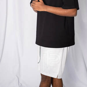 2022 dernière version Logo personnalisé adulte Design décontracté maille Shorts et chemises motif solide en couleur unie teint - Product Image 6