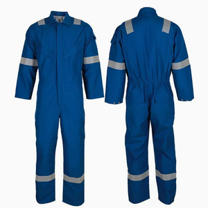 Vêtements de travail en coton haute visibilité, manches longues, uniforme de sécurité réfléchissant, ouvriers du bâtiment, porteurs, électriciens, combinaison - Product Image 1