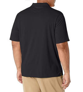 Camisetas de cuello POLO para hombre de diseño personalizado más vendidas, ropa de trabajo y moda teñida lisa, camiseta de Golf de manga corta con botones cuartos - Product Image 2