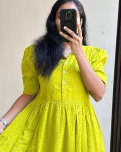 ชุดเดรสผ้าไหมชิ้นเดียวสำหรับผู้หญิงชุดเดรสปักลายผ้าฝ้ายชุดแมกซี่สำหรับงานแต่งงานและงานปาร์ตี้ - Product Image 5