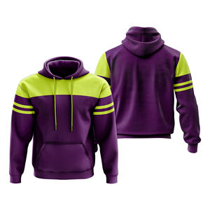 Sweat à capuche décontracté d'hiver en coton/polyester lavé et gaufré pour homme - Haute qualité, écologique, séchage rapide - Product Image 6