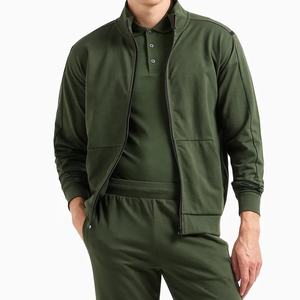 Ensemble de jogging à capuche 100% coton pour hommes survêtements vierges d'automne grande taille du Pakistan - Product Image 1