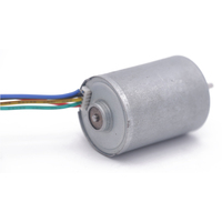 Motor DC tanpa sikat Mini 28MM, Driver tanam 24V kecepatan tinggi RPM BLDC tahan lama