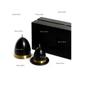 Ensemble de 2 serveurs à noix de tailles différentes, forme ronde, en fer, pour desserts, fruits secs, pour mariage et fêtes - Product Image 3