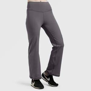Pantalones Anchos Casuales Phoenix, Cintura Alta, Transpirables, Diseño Gris Oscuro - Product Image 4