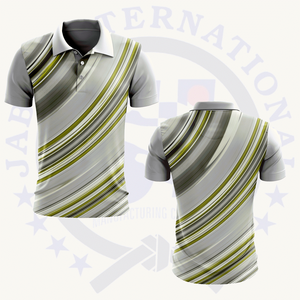 100% algodón poliéster personalizable para hombre para Polo ajuste Regular manga corta patrón sólido impreso tela de punto - Product Image 6