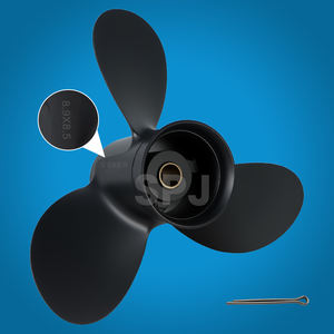 3B2-64517-1 Алюминиевый сплав 8.9X8.5 Черный гребной винт для лодочного мотора Tohatsu 2-тактный 9.8 л.с. - Product Image 3