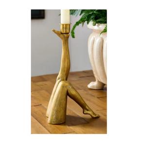 Bougeoir en aluminium en métal noir pour décor d'hôtel de bureau à domicile pour les fêtes et les fêtes à la maison - Product Image 6