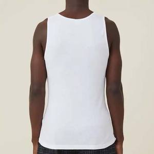 Vêtements pour hommes Chemise stringer de musculation en coton Respirant Hommes Muscle Workout Fitness Gilet Débardeurs High Street Style 2025 - Product Image 5