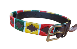 Cabestro de Polo Argentino de Cuero de Búfalo Indio Premium, Cosido a Mano, Herrajes de Latón Macizo, Cosido a Mano, para Equitación - Product Image 4