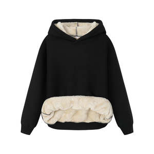 Sweats à capuche pour femmes personnalisés de haute qualité sweats en gros mode vêtements de sport hiver polaire 100% coton respirant vente - Product Image 3