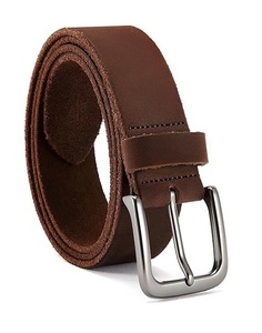 Ceintures en cuir véritable personnalisables de vente chaude Style occidental avec de l'acier pour la boucle tailles disponibles-vente en gros de cuir formel de Cowboy - Product Image 1