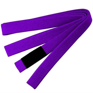 เข็มขัดผ้าคอตตอน Jiujitsu สำหรับทุกเพศทำโลโก้ตามสั่ง - Product Image 5