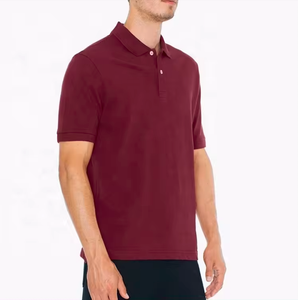 Polo personnalisé 2025 pour homme, 100% coton, 200g, manches courtes, 100% coton, impression, polo vierge pour homme - Product Image 1