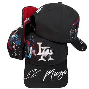 Gorras de Béisbol Personalizadas de 5 Paneles, Gorra Trucker de Ala Ancha con Patrón de Letras, Gorra Deportiva Unisex para las Cuatro Estaciones - Product Image 5