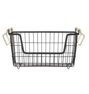 Organisateur de cuisine Corbeille à fruits Sous l'armoire Supports et supports de cuisine Paniers de rangement en métal Quantité en vrac - Product Image 4