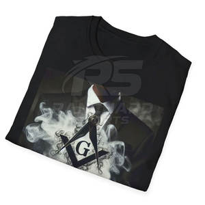 Camiseta con Símbolo Masónico, Diseño Antiguo de Francmasonería, Camiseta de Fuerza Masónica, Ropa Artesanal Audaz, Camisetas de Tradición Masónica - Product Image 5