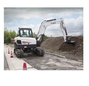 Excavatrice Bobcat E85 à vendre, faible nombre d'heures, système hydraulique puissant, prête pour la construction professionnelle, l'aménagement paysager et la démolition - Product Image 5