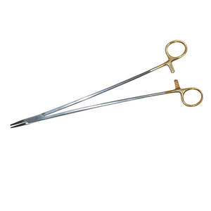 Porte-aiguille chirurgical en acier inoxydable Crile, manuel, réutilisable, qualité supérieure, pour chirurgie générale, outil de suture de qualité médicale, en métal - Product Image 4