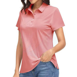 Polos de nuevo diseño hechos a medida, polos cómodos para mujer, polos de mujer de etiqueta privada - Product Image 1