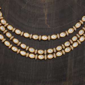 Kundan Necklace 176348 Elegant <b>Wedding</b> <b>Accessory</b> - Product Image 3